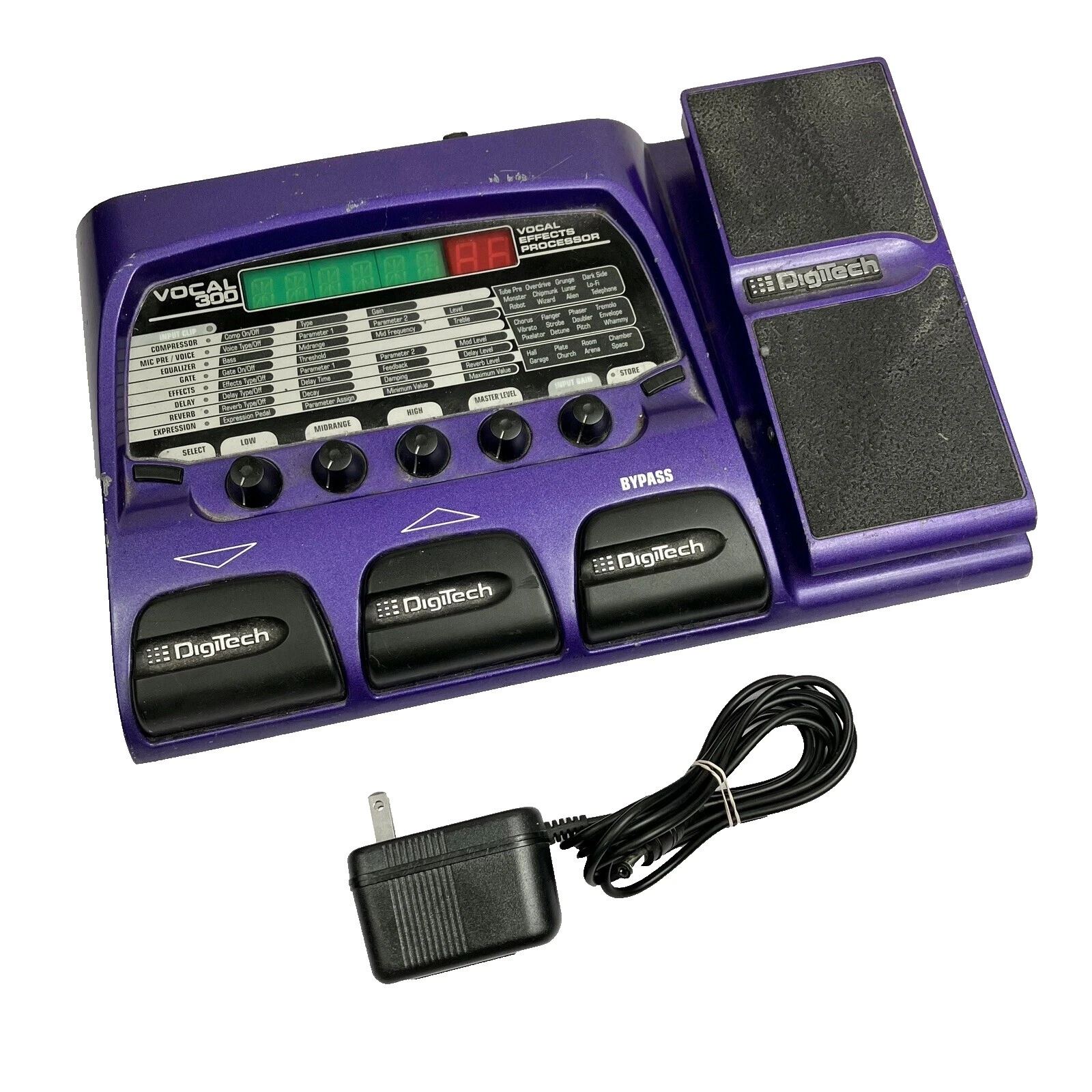 Pedales de efectos para guitarra DigiTech guitarra clásica