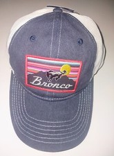 Ford Bronco Navy Blue/White SnapBack Hat New With Tags 
