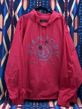 Vintage Gear For Sports Stanford University Red Windbreaker XL