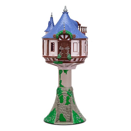 Disney Parks Rapunzel Tower Play Set Tangled Flynn Mother Gothel Maximus New Box - Picture 3 of 4