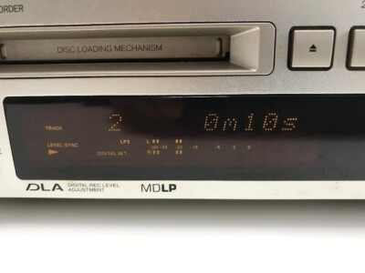 ONKYO MD-105TX ミニディスクレコーダー Near MINT]ONKYO MD-105TX MD Mini Disc Recorder High Speed Audio
