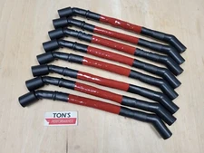 11" Ton's LS High Performance Sleeved Spark Plug Wire Set GM TRUCKS 10MM Red