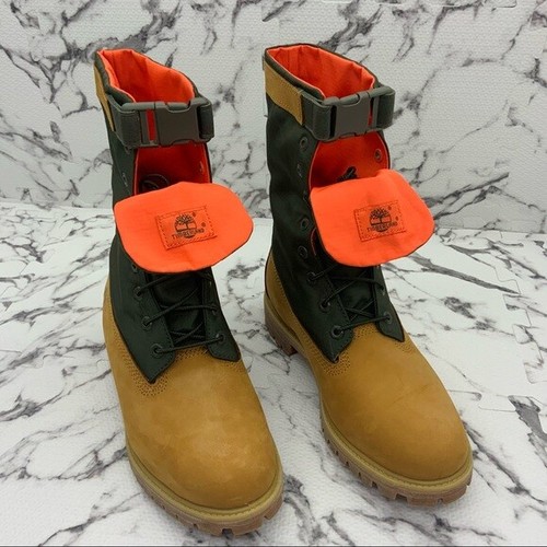 Premium Gaiter Wheat Green Boots | eBay