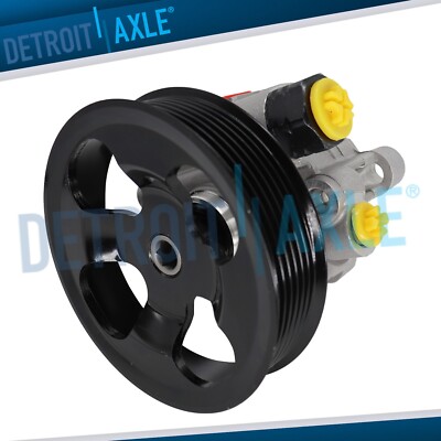 Power Steering Pump w/Pulley for 2002 2003 2004 - 2009 Toyota Camry Solara 2.4L