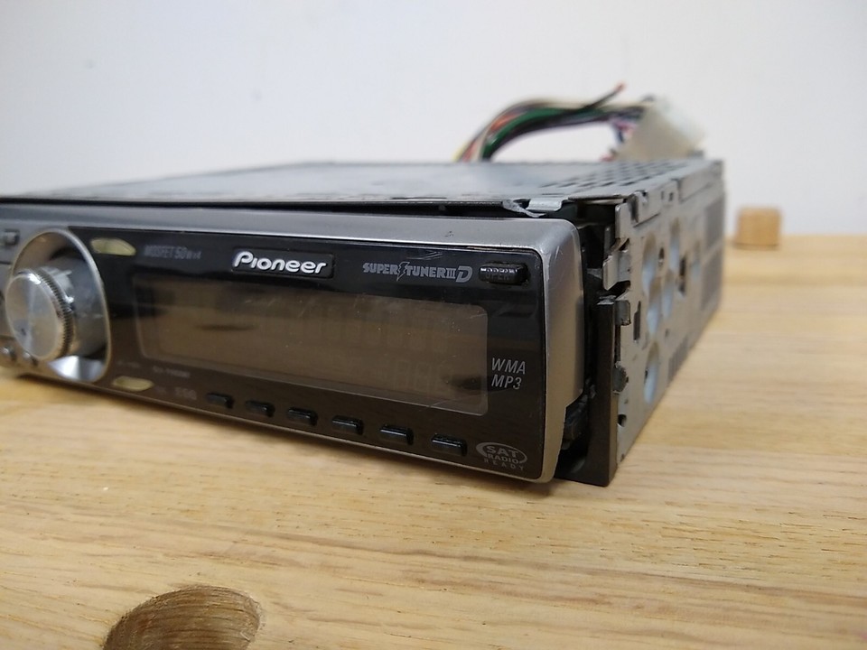 Pioneer Car Stereo DEHP4800MP CD Player Radio Mosfet 50Wx4, Wire Harness Remote eBay