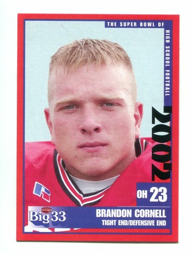 2002 Big 33 OH Ohio SINGLES - Choose One * Ohio State Buckeyes * West Virginia * - Picture 8 of 13