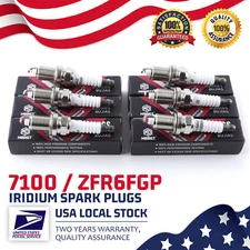 GENUINE Modigt x6 High-quality Spark Plug OEM Replacement For NGK 7100 / ZFR6FGP
