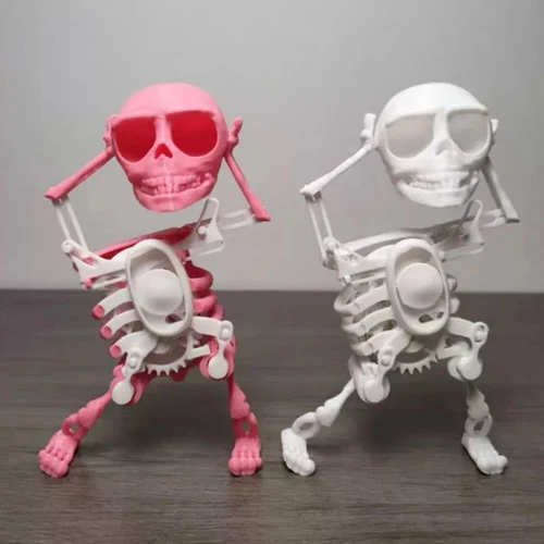 Dancing and Swinging 3D Skull Toy - Picture 9 of 21
