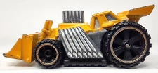 Hot Wheels Yellow Front End Loader Dragster Mattel 2013