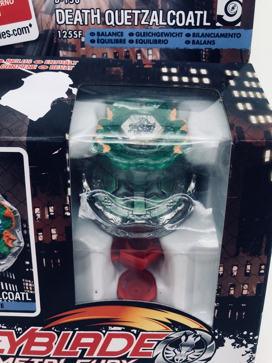 Tomy Toupie Beyblade Metal Fury 4D : Death Quetzalcoatl 125RDF - Comparer avec