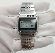 Seiko A639-5060 Vintage LCD Alarm Chronograph Watch - Made In Japan