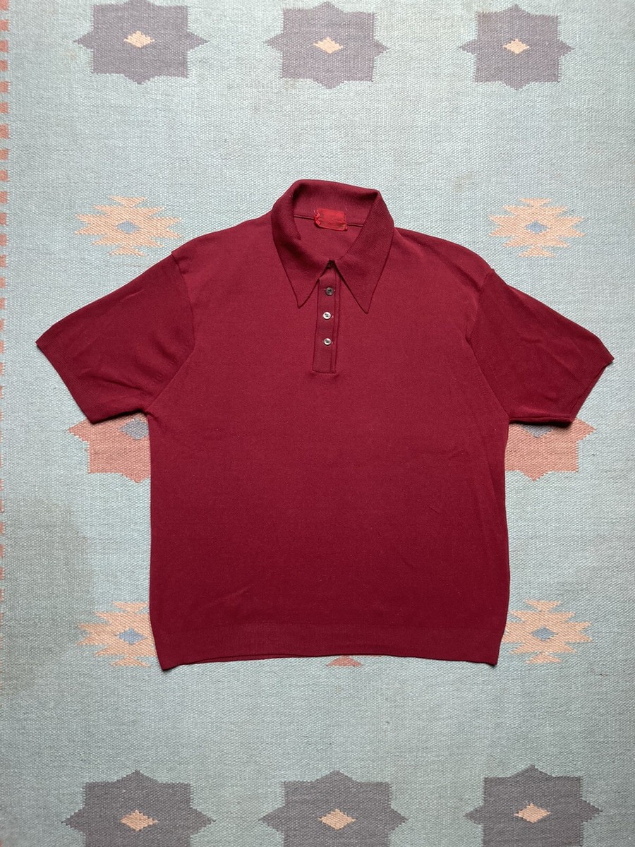 Vintage 70s sears kings road polo shirt banlon mod nylon Vintage 70s sears kings road polo shirt banlon mod nylon