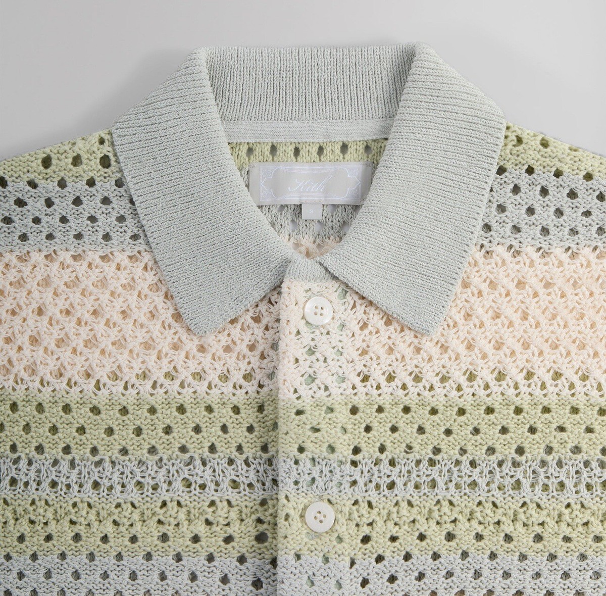 25ss未使用　KITH Thompson Crochet　クロシェセットアップ 25ss Unused KITH Thompson Crochet Crochet Set-up
