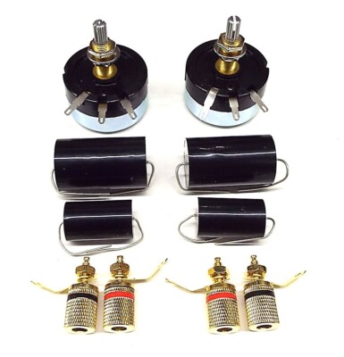JBL L55 Lancer Crossover Upgrade Kit with Gold Binding Posts - 1