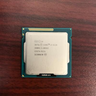 Intel Core i3 -3220 3.3GHz 3MB/5 GT/s SR0RG LGA 1155 CPU