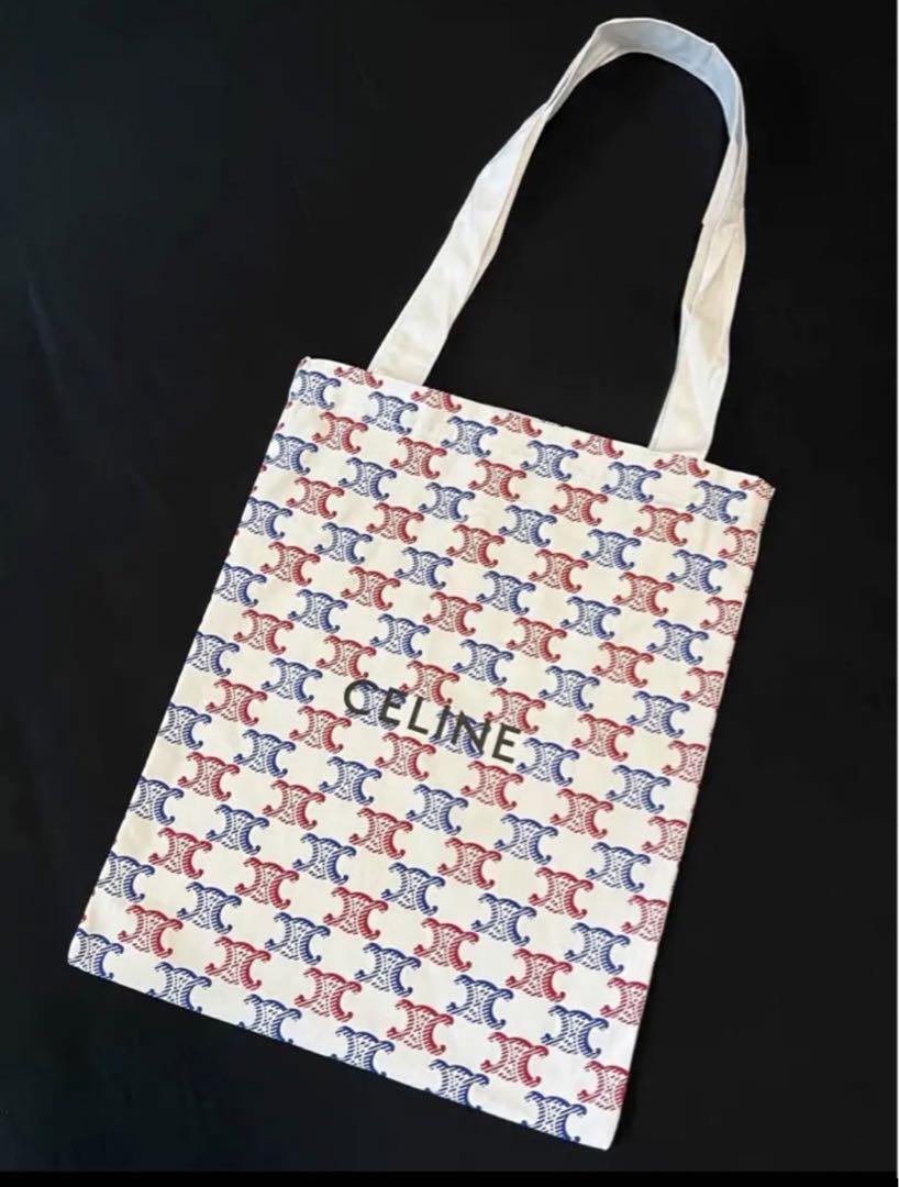 CELINE Tote Bag Novelty Canvas Triomphe Limited Eco Bag CELINE Tote Bag Novelty Canvas Triomphe Limited Eco Bag