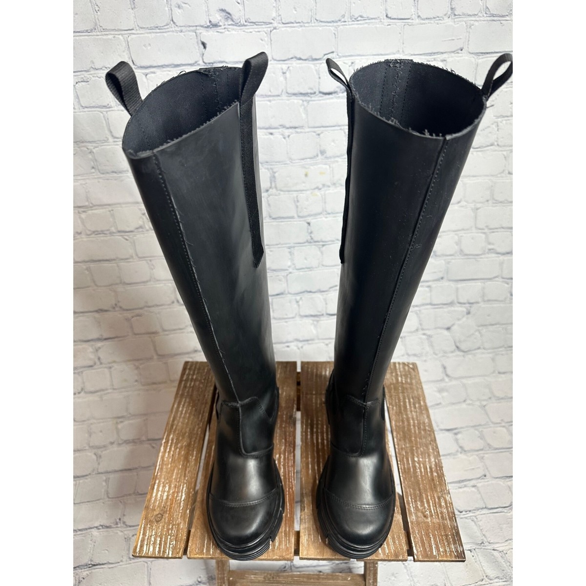 Ganni Country Boots | eBay