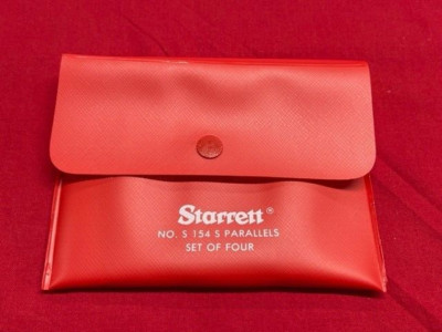 Starrett S154SZZ CASE ONLY for S154SZ Adjustable Parallel Set of 4