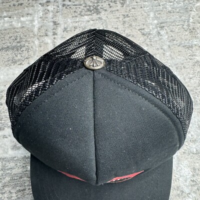 Chrome Hearts Matty Boy Chomper Leather Patch Trucker Hat | eBay