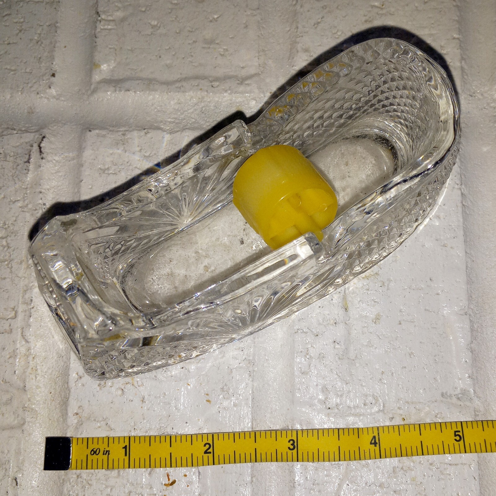 Crystal Tape Dispenser By Godinger Vintage-image