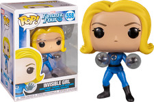 Funko Pop Marvel Los 4 Fantasticos - Invisible Girl #558