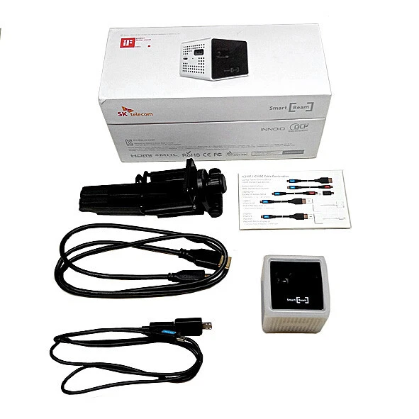 Rarely Used Innoio Innocube Smart Beam Portable Pocket Projector - Image 3 of 4