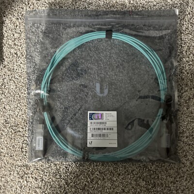 NEW Ubiquiti UACC-AOC-SFP10-5M Long-range Direct Attach Cable 10 Gbps - 16.40 ft