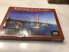 American Landscapes 1000 Piece Puzzle Golden Gate Bridge Jigsaw Collection