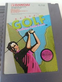 Bandai Golf: Challenge Pebble Beach NES Nintendo Entertainment System #NES-PG-US