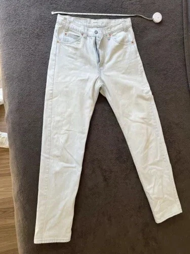 Levi’s 505 Vintage Orange Tab Bleu Lavage Premium 32x34 Carhartt Supreme
