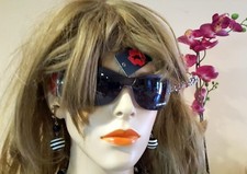 Girls Woman Sports Fashion Eye wear Sunglasses HOT KISS Clear frame 507