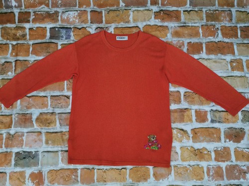 Iceberg Vintage Women's Pullover Balu the Bear Flowers Disney Size:44/ XL Mint