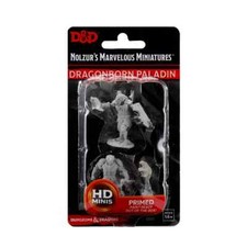 DUNGEONS  DRAGONS MARVELOUS MINIATURES  DRAGONBORN MALE PALADIN HD