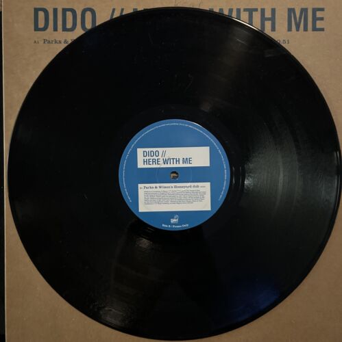 Dido "Here With Me (Parks & WIlson's Twilo Vocal / Homeyard Dub)" Vinyl Recod EP - Picture 3 of 4