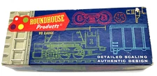 VTG HO Gauge Roundhouse Products Covered Hopper Kit 1436 Milwaukee Unassembled