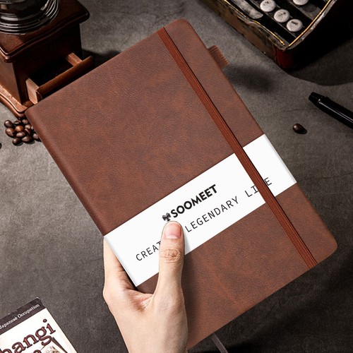 Undated Monthly Weekly & Daily Goals Planner Organizer Notebook A5 Hardcover USA - Picture 8 of 15