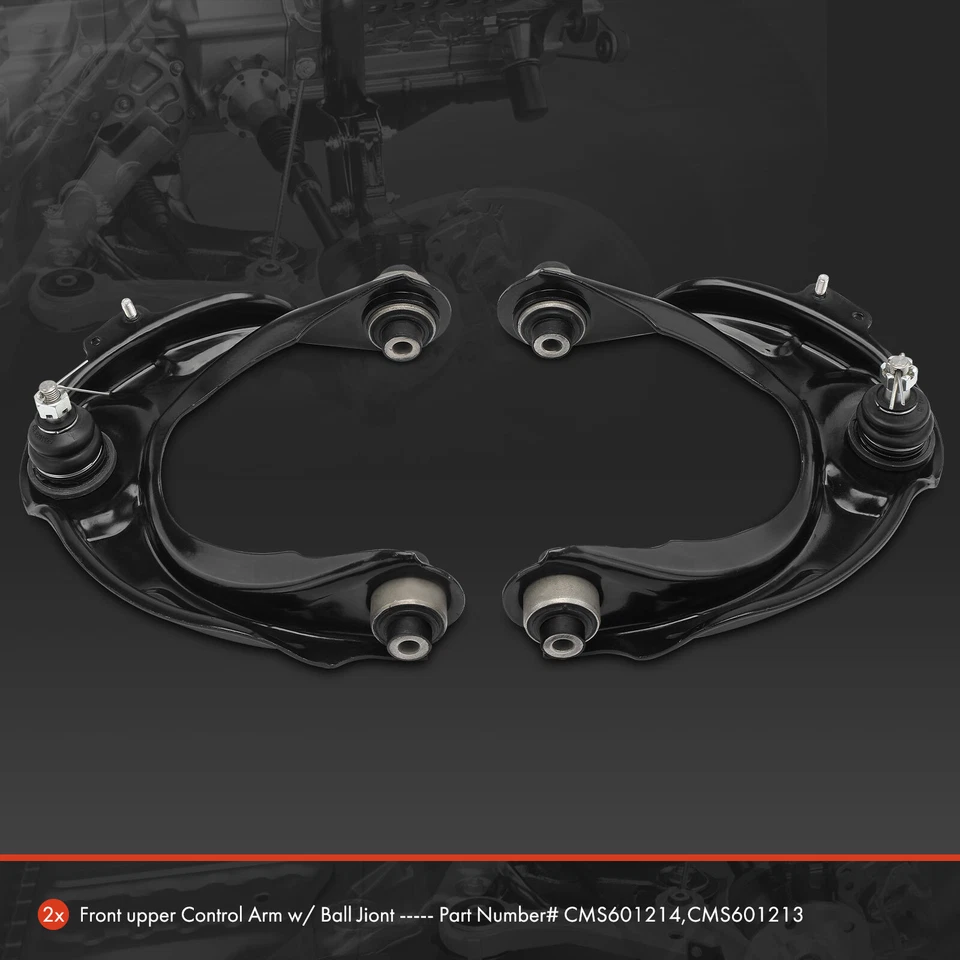 2x Front LH & RH Upper Control Arm & Ball Joint Assembly for Acura TL 2004-2008 - Image 2 of 4