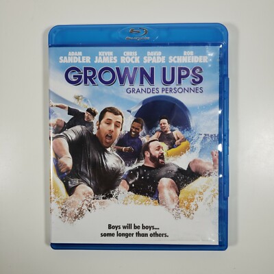 Grown Ups (Blu-ray, 2010, Widescreen) Adam Sandler Kevin James Chris Rock