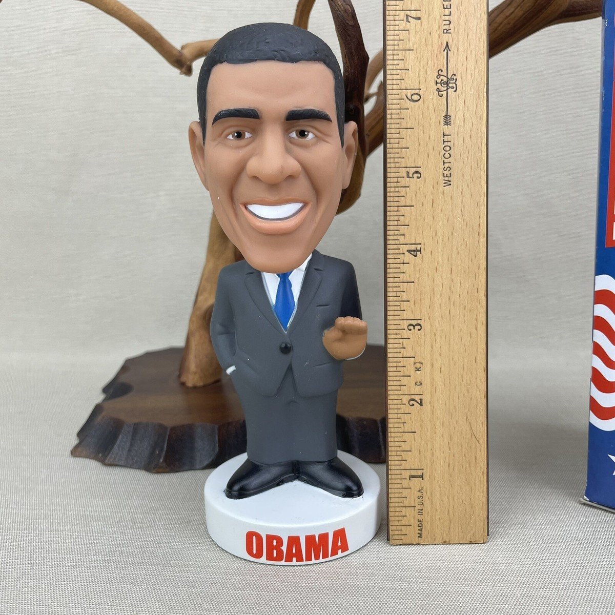 President BARACK OBAMA Funko Wacky Wobbler Political Bobblehead in