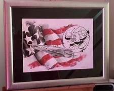 Aviation Artwork In Mixed Media
