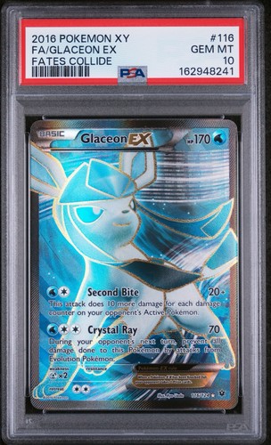 Glaceon-EX graded PSA 10 for sale on eBay