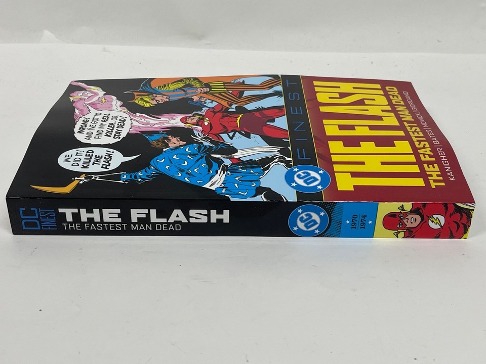 Flash DC Finest Collection The Fastest Man Dead DC Comics TPB Paperback ...