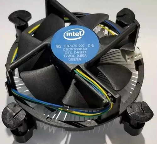 Intel Copper Core i3 Sockel LGA 1150 1155 1156 CPU Lüfter Kühlkörper Kühler NEU - Bild 2 von 6