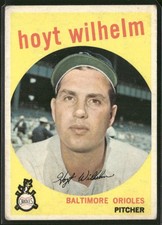 1959 Topps #349 Hoyt Wilhelm GD/VG