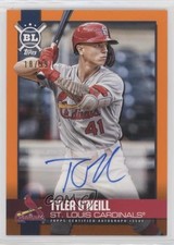 2021 Topps Big League Electric Orange 18/99 Tyler O'Neill #BLA-TO Auto 1cc5