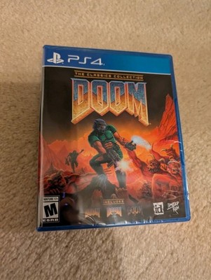 Brand New Sealed PS4 DOOM THE CLASSICS COLLECTION - Playstation 4  Limited run 
