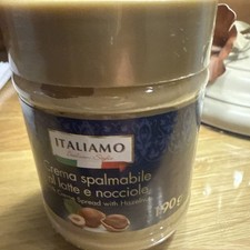 Italiamo Hazelnut Spread 190g Tub Jar | Crema Spalmabile Al Latte | New & Sealed