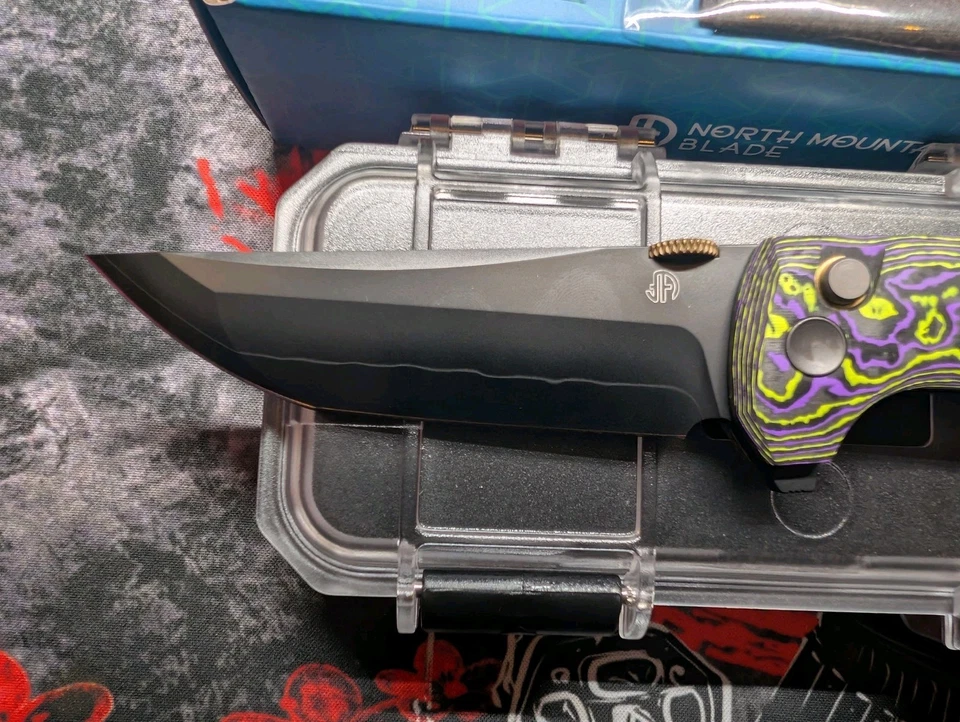 North Mountain Blade Chop 2 小丑刀陶瓷 CF 手柄 SLD-Magic 售罄 — 第 4/4 张图片