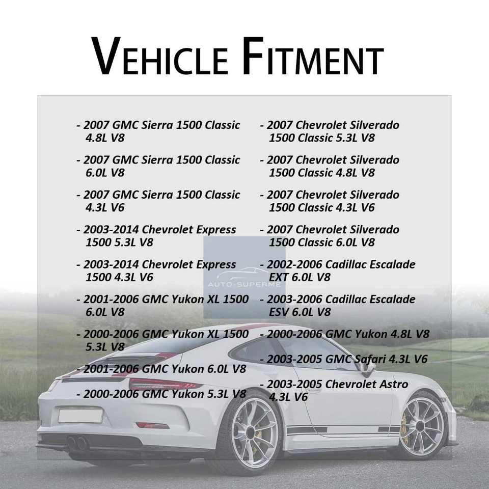 Placa de respaldo de freno trasero 2x para GMC Sierra 1500 Classic 5,3 L 2007 Foto 3 de 4
