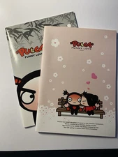 Lot of 2 - PUCCA Funny Love Lined Paper Notebooks New Cute Kawaii